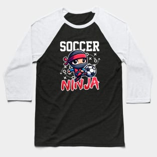 Soccer Ninja Baseball T-Shirt